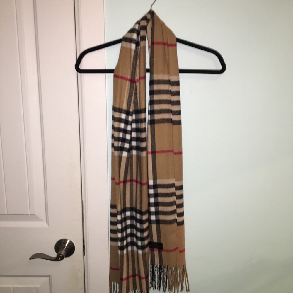 Plaid Long Scarf